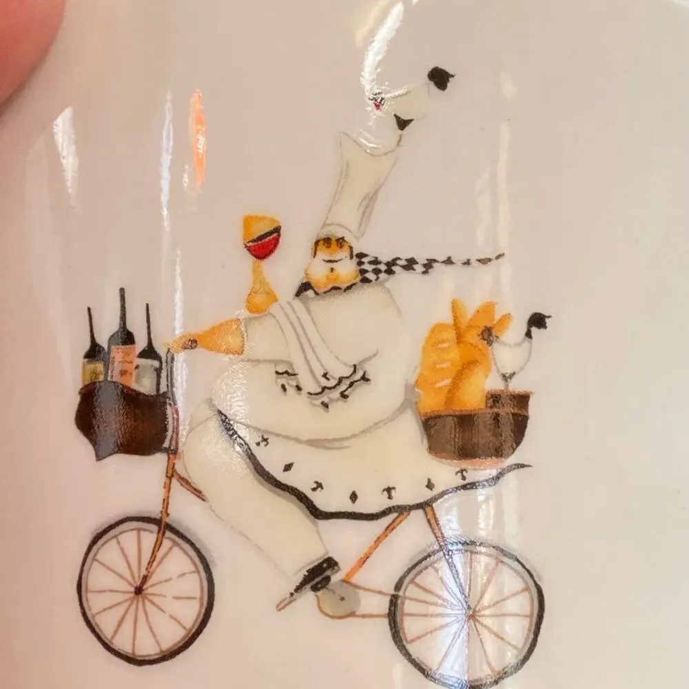 Oneida Kitchen Chefs To Go Jennifer Garant White‎ Sugar Bowl with Lid